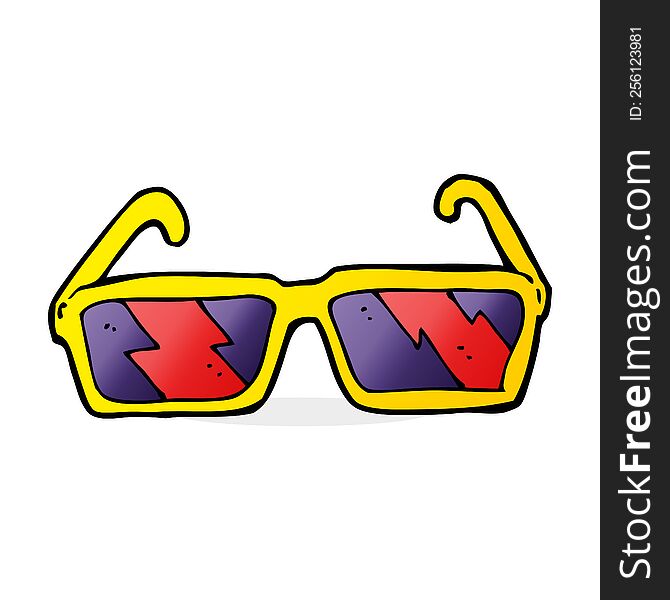 cartoon sunglasses