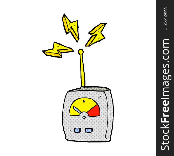 freehand drawn cartoon science equipment