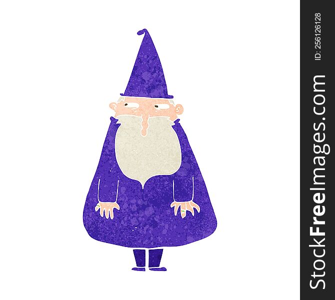 cartoon wizard