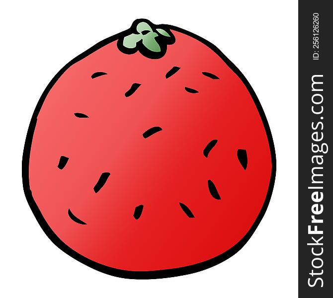 Cartoon Doodle Tomato