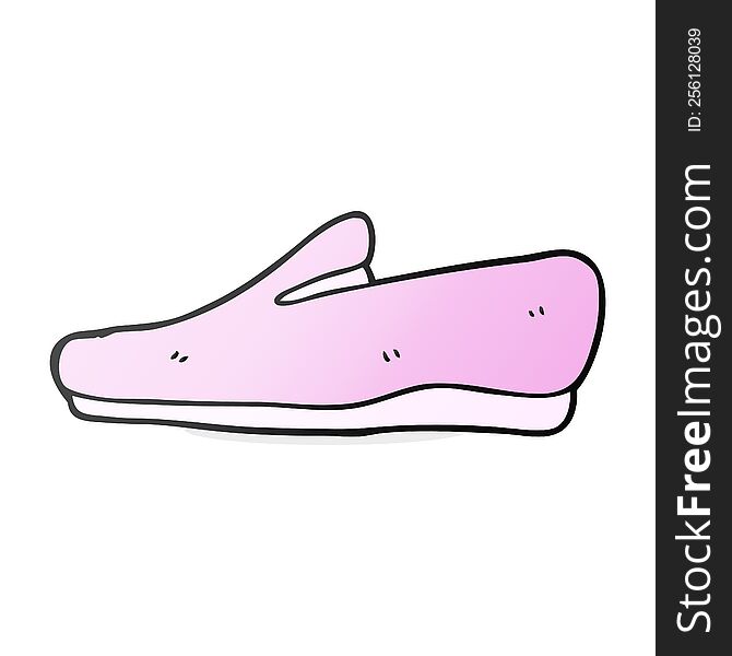 cartoon slipper