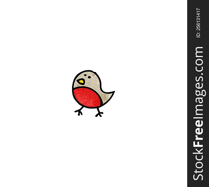 cartoon robin symbol