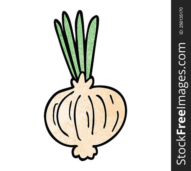 cartoon doodle onion