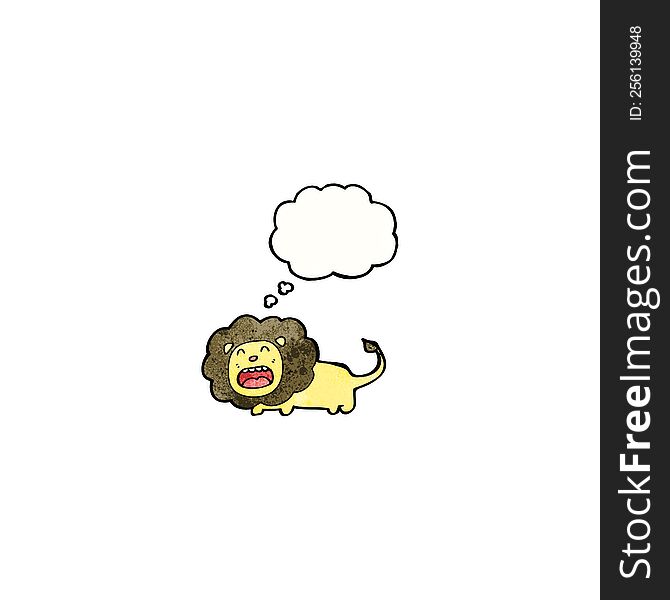 Cartoon Lion  (raster Version