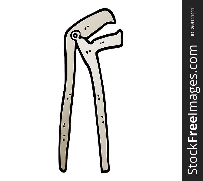vector gradient illustration cartoon plumbers wrench