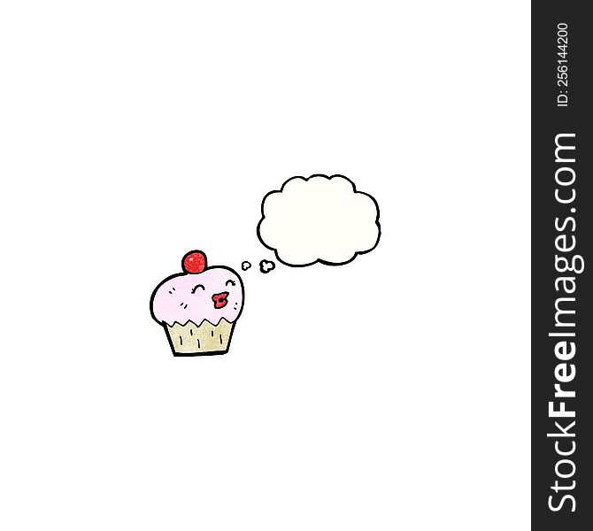 Cartoon Cupcake