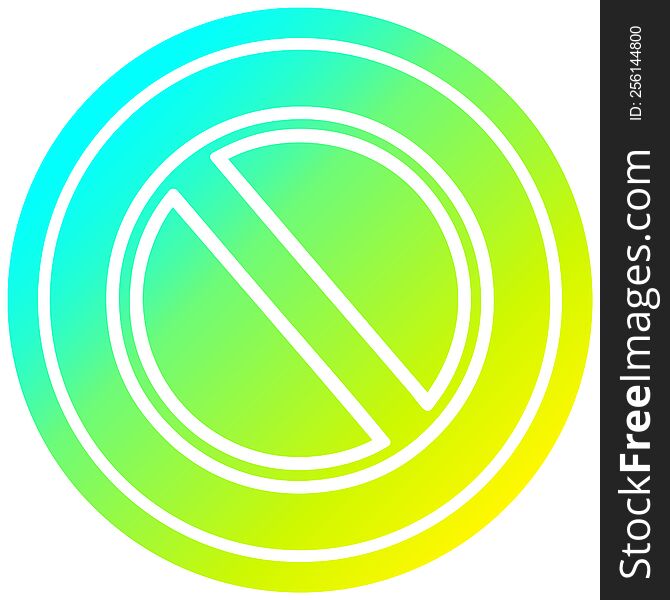 generic stop circular icon with cool gradient finish. generic stop circular icon with cool gradient finish