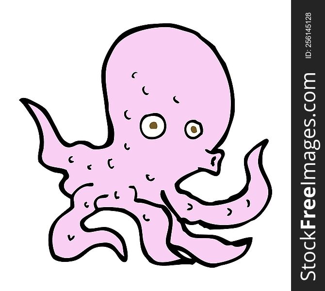 Cartoon Octopus