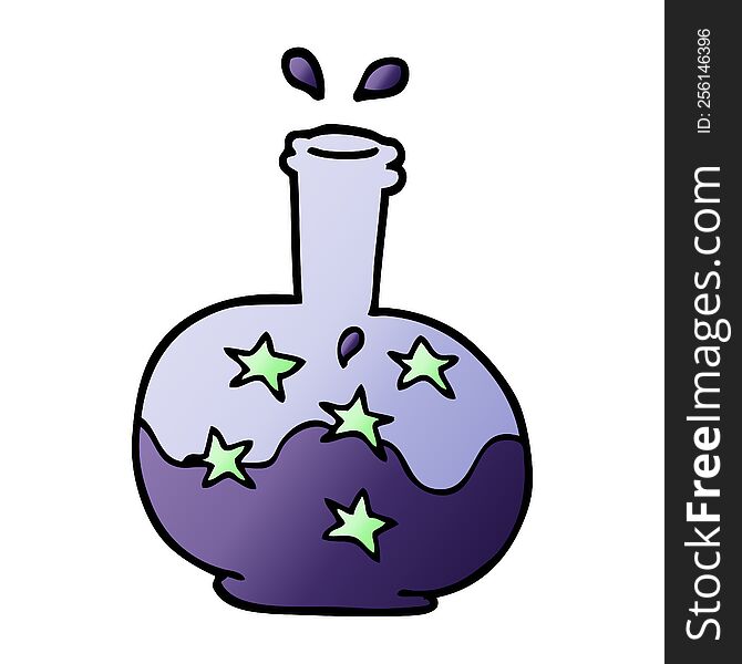 Cartoon Doodle Magic Potion
