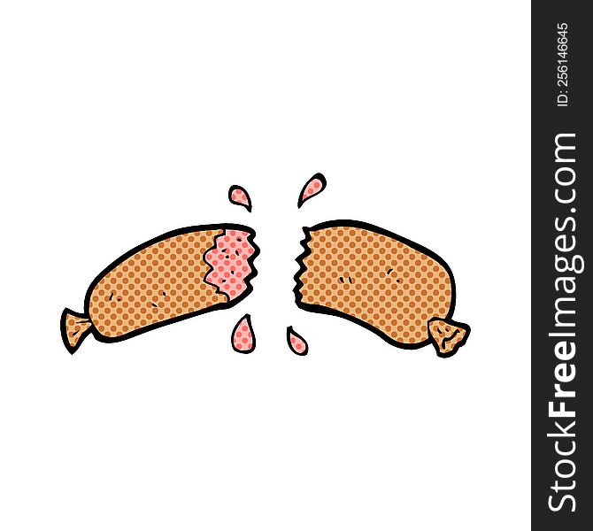 Cartoon Sausage