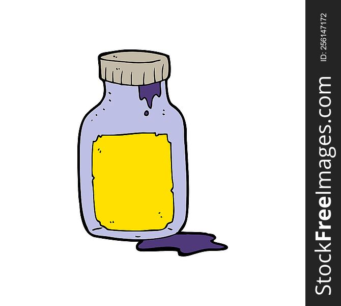 cartoon cough medicine