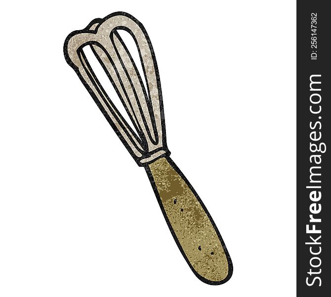 textured cartoon whisk