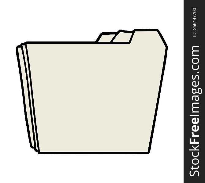 cartoon business folders. cartoon business folders