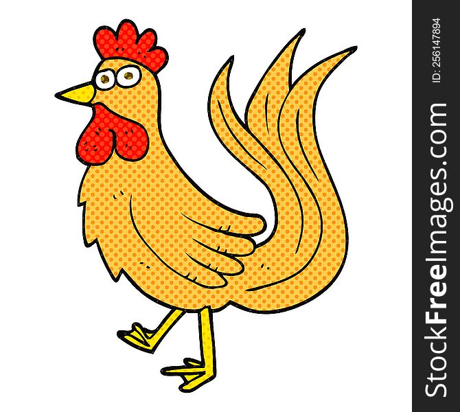 cartoon cock