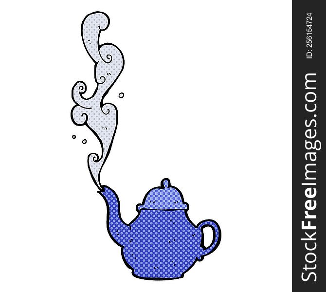 Cartoon Teapot