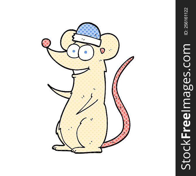 Cartoon Happy Mouse