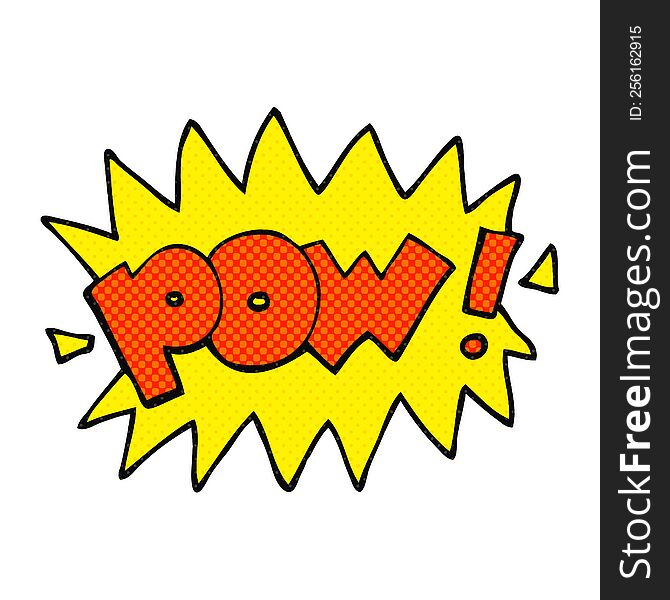 cartoon pow symbol