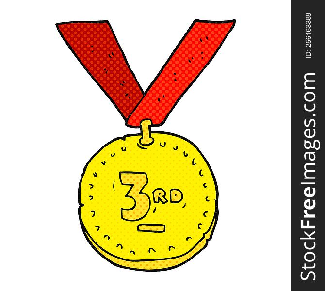 cartoon sports medal