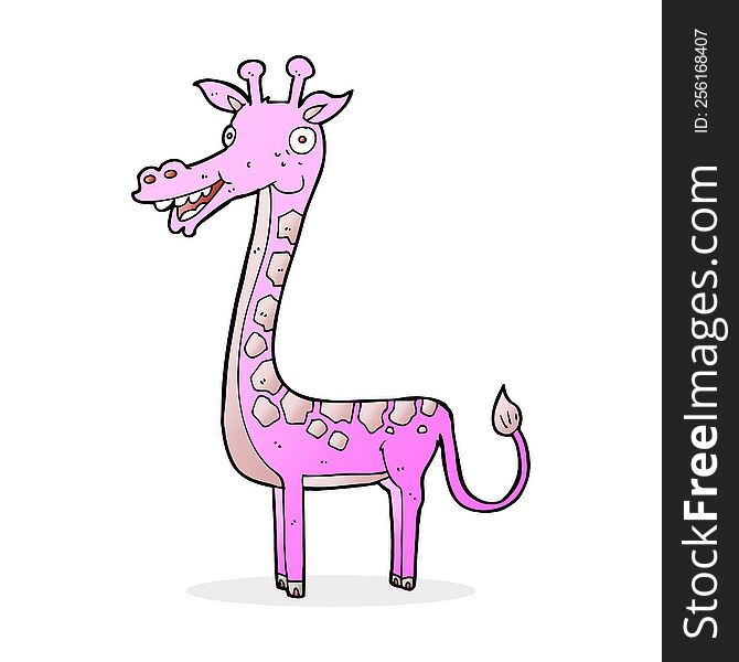 cartoon giraffe