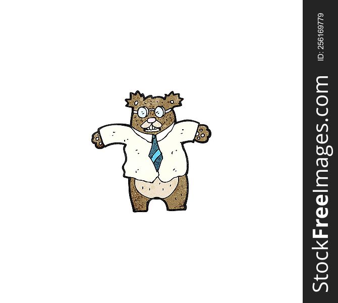 cartoon bear boss
