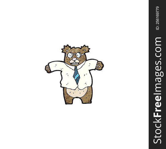 Cartoon Bear Boss