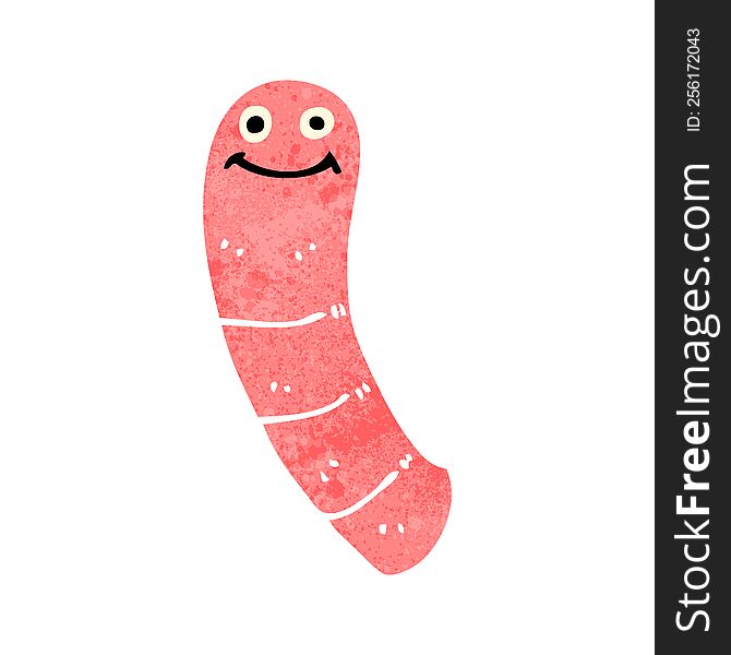 cartoon worm