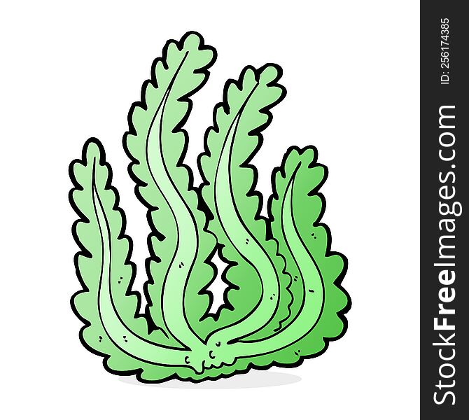 cartoon seaweed