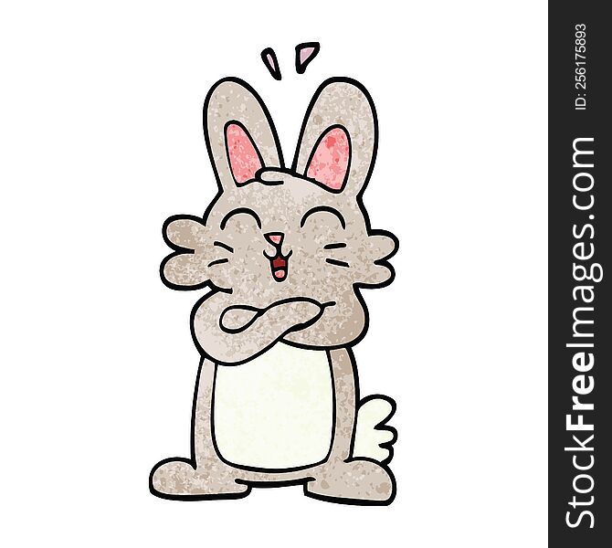 Cartoon Doodle Cute Bunny