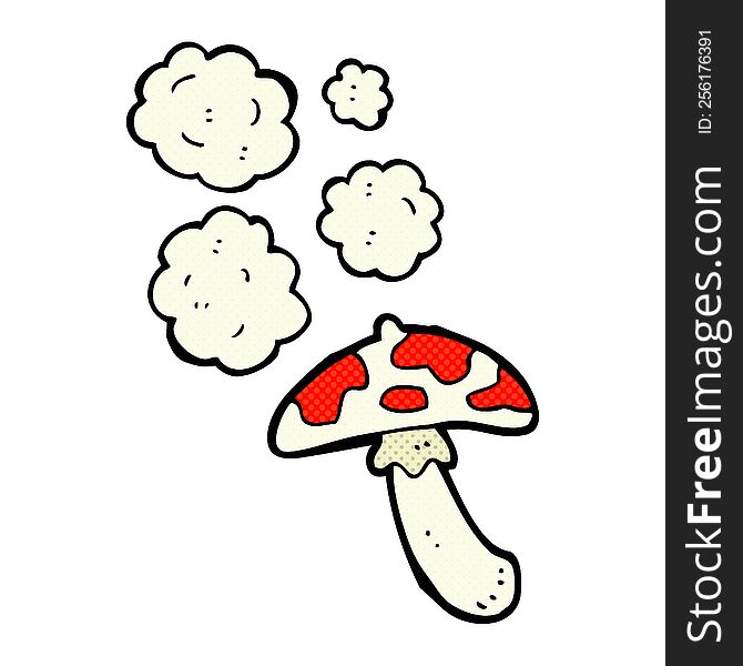 Cartoon Toadstool