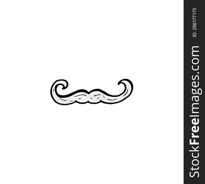 Cartoon Mustache