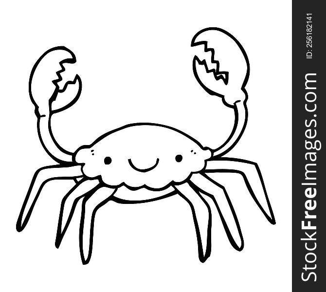 Cartoon Crab