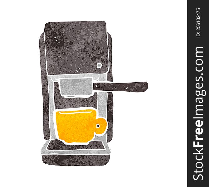 Retro Cartoon Espresso Maker