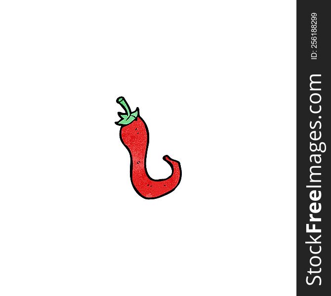 cartoon chili pepper