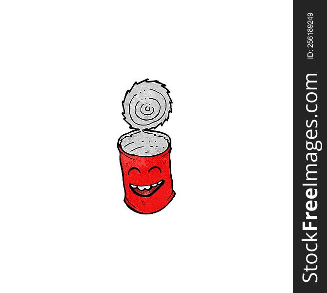 Cartoon Tin Can