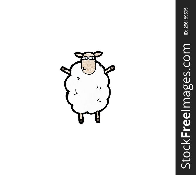 cartoon sheep