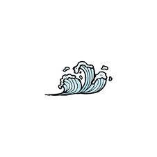 Cartoon Waves Stock Photography Cartoon Waves Stock Photography
