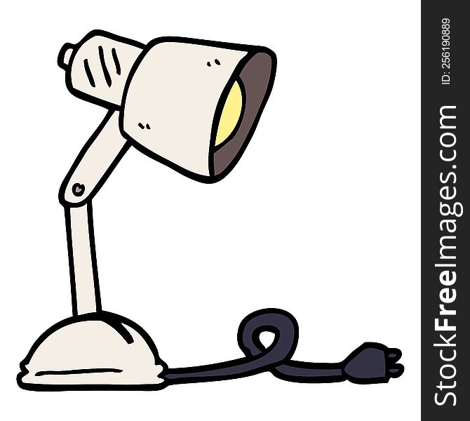 Cartoon Doodle Desk Lamp