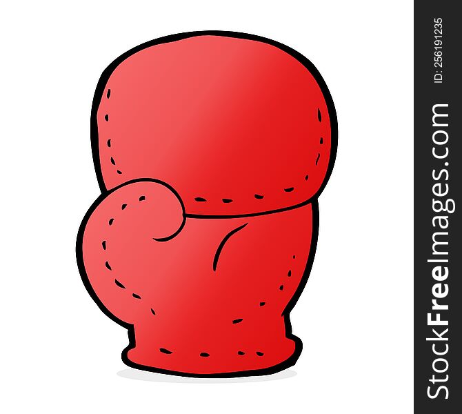 cartoon boxing glove