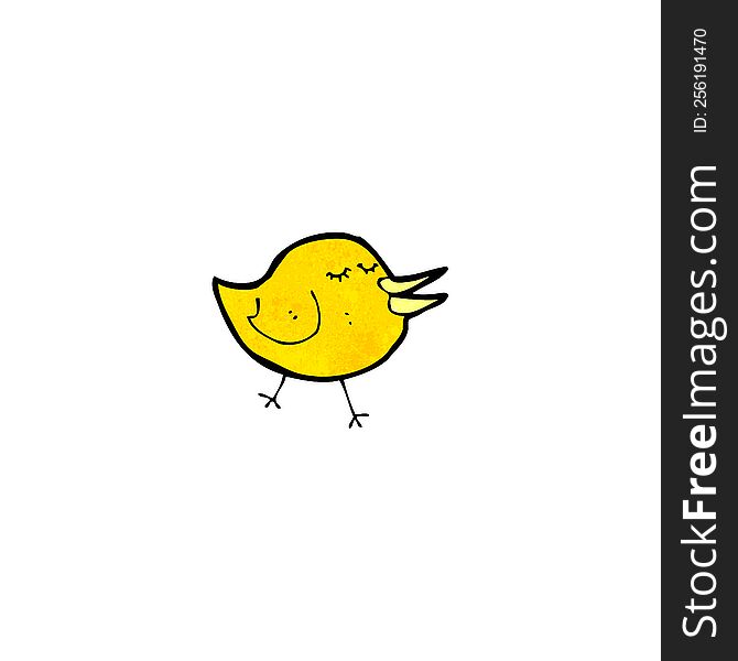 Cartoon Little Bird