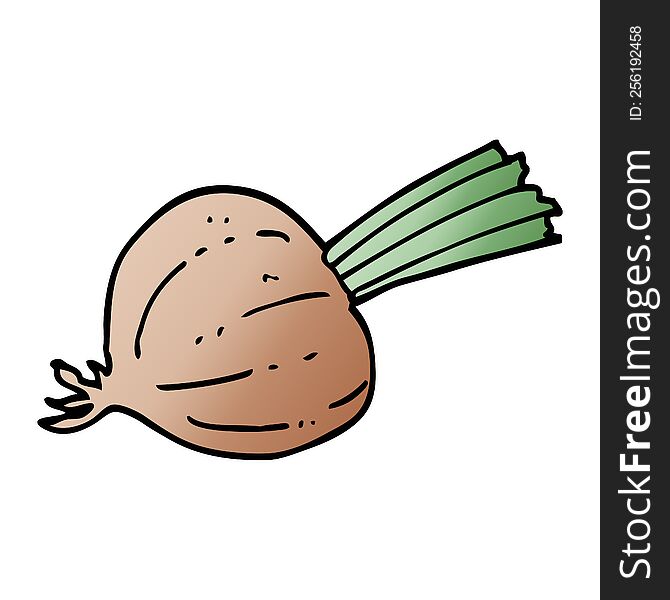 cartoon doodle old onion