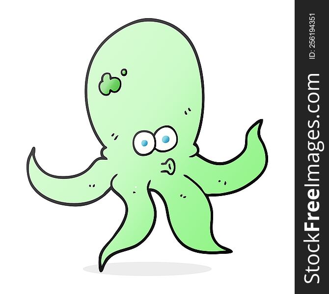 Cartoon Octopus