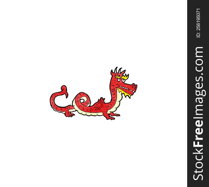 cartoon chinese dragon