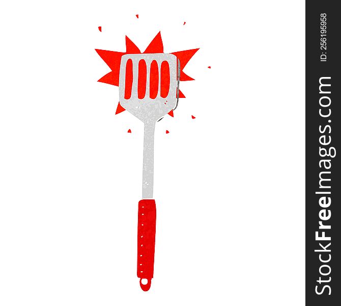 cartoon kitchen spatula