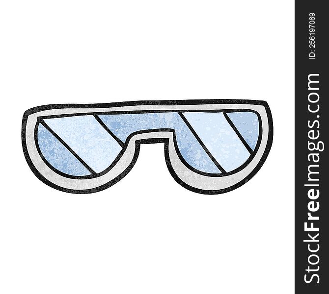 Textured Cartoon Glasses