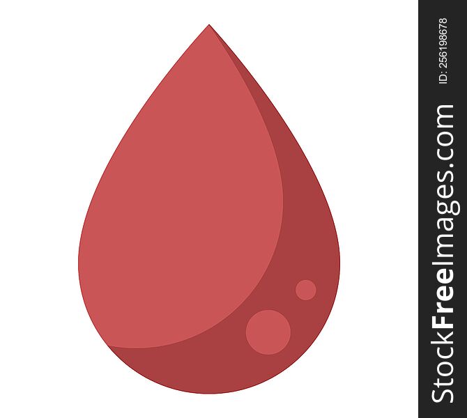 blood drop graphic vector illustration icon. blood drop graphic vector illustration icon