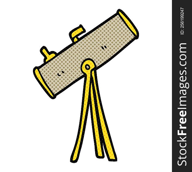 cartoon telescope