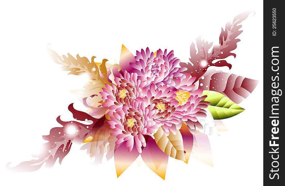 Floral composition for your design. Floral . Floral composition for your design. Floral