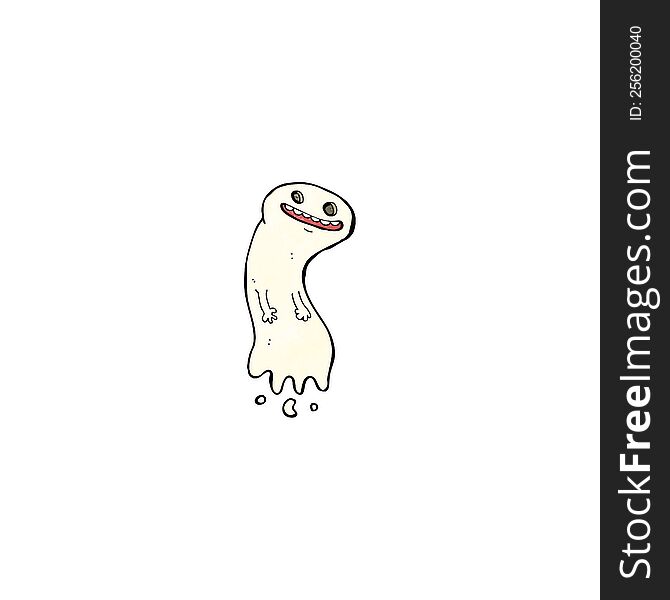spooky cartoon ghost