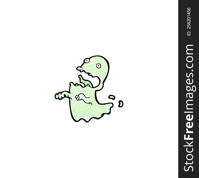 cartoon ghost