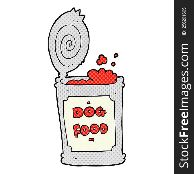 Cartoon Dog Food